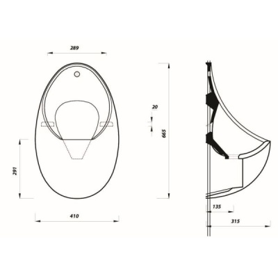 Atlas Concealed Urinal Bowl Packs for 1-4 Bowls